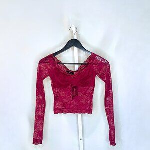 Outcast Lace Top & Skirt Set